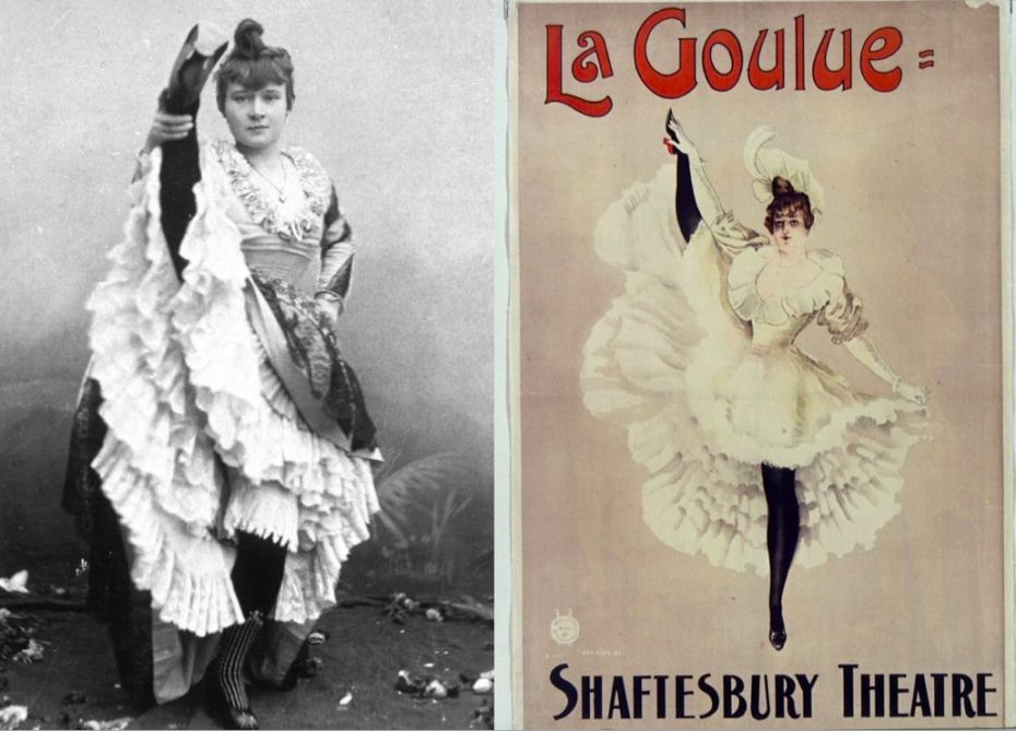 红磨坊康康舞女La Goulue