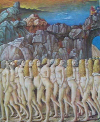 但丁神曲·第八层罪恶之囊马勒伯杰十沟中世纪绘画