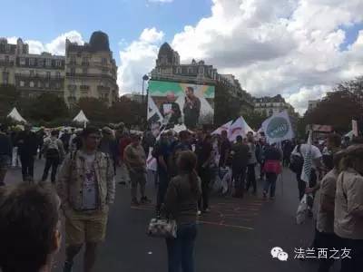 2014年欧盟总部门口抗议