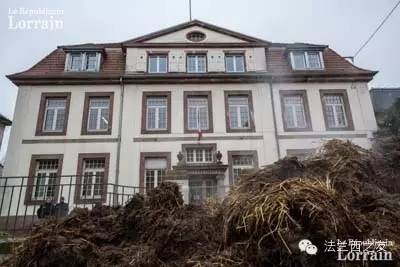 法国农民抗议现场