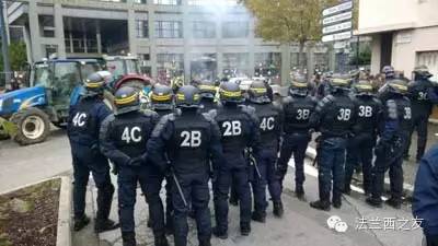 法国农民抗议现场9