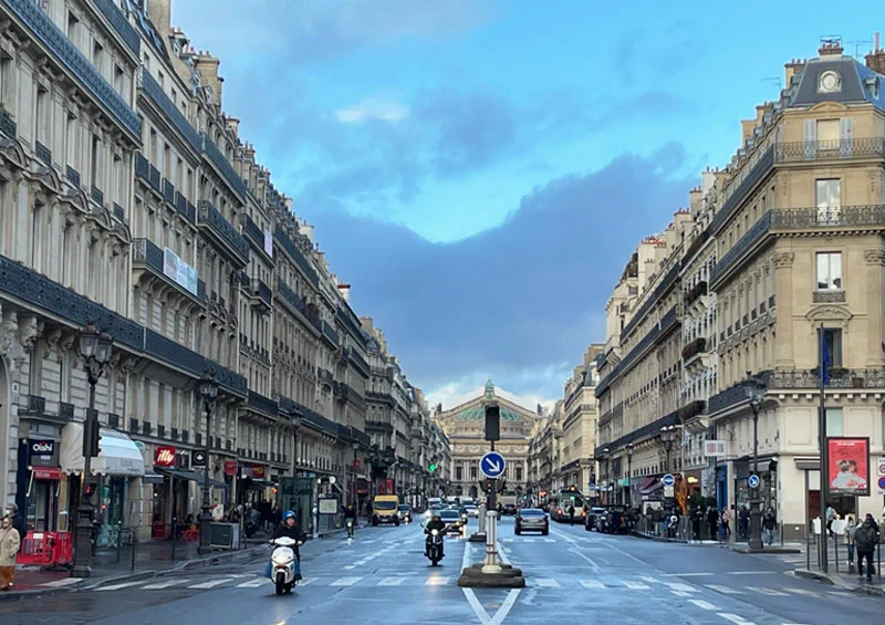 奥斯曼改造后的巴黎歌剧院大道