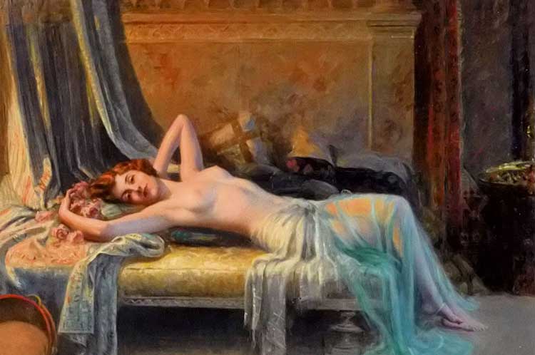 感性少女之王——法国画家恩霍拉斯作品欣赏