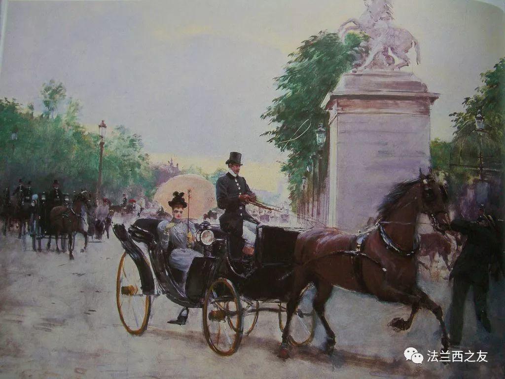 协和广场·19世纪油画