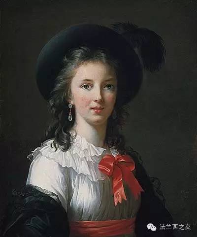 《自画像》，布面油画，1790年，乌菲齐美术馆藏