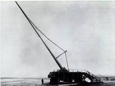 1918年德军远程炮弹落点示意