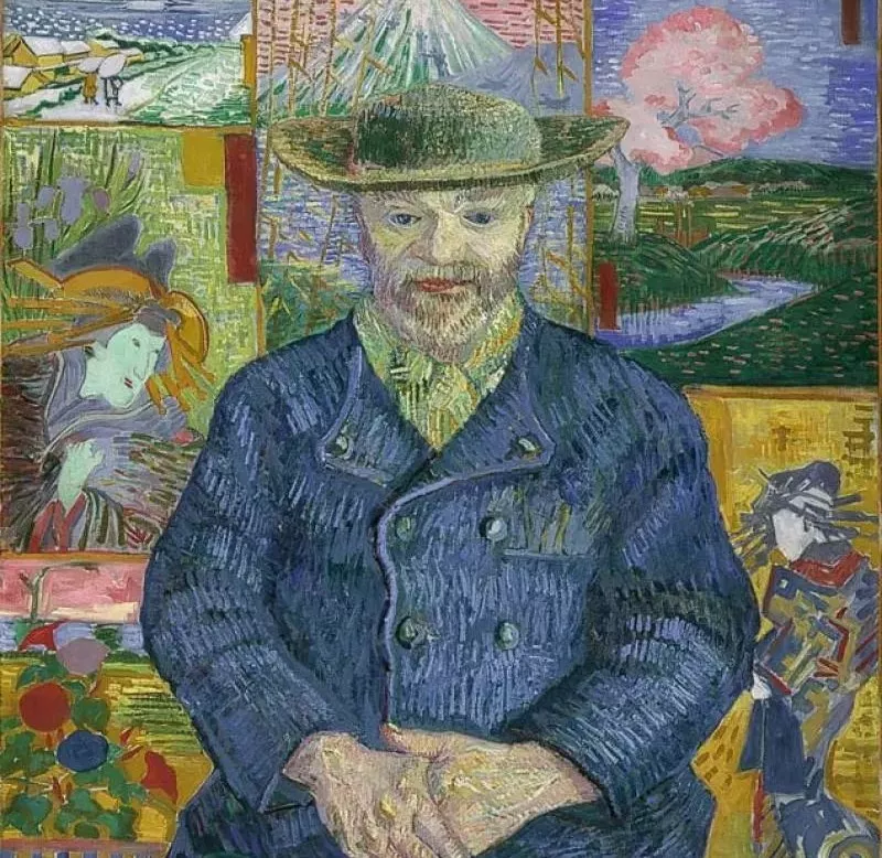 梵高画作·唐吉老爹像